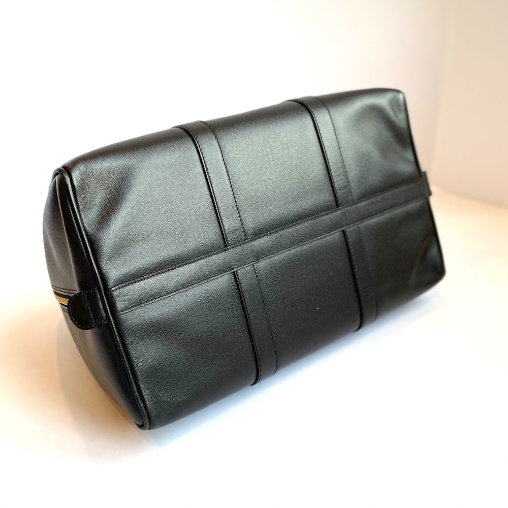 *RARE* Vintage Christian Dior Bag Traveller Travel Speedy Boston Black - Picture 9 of 13